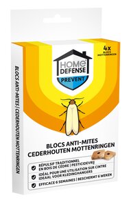 HOME DEFENSE® Kledingmotten Ringen 4 stuks - afbeelding 2