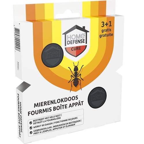 HOME DEFENSE® Mierenlokdoos 3+1 gratis - afbeelding 2