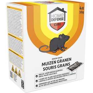 HOME DEFENSE® Muizenlokdoos Granen 'Magik Grain' 3+1 stuks - afbeelding 2