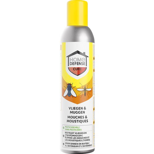 HOME DEFENSE® Vliegenspray en Muggenspray Pesticidevrij 300ml - afbeelding 1