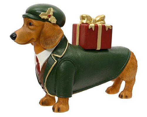 Hond magnesium - L58xH41cm Groen