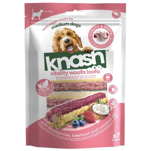 Honden Vitamine Sticks Bosbes & Biet Medium - afbeelding 1