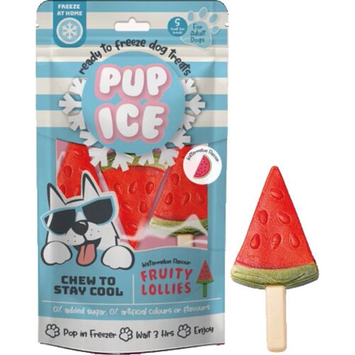Hondenijsje Fruit Lollie Watermeloen - afbeelding 1