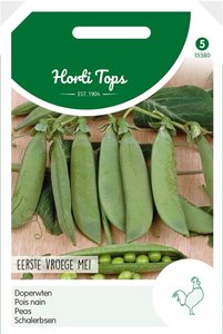 Horti Tops Doperwten Eerste Vroege Mei (Meikoningin), 100g - afbeelding 1