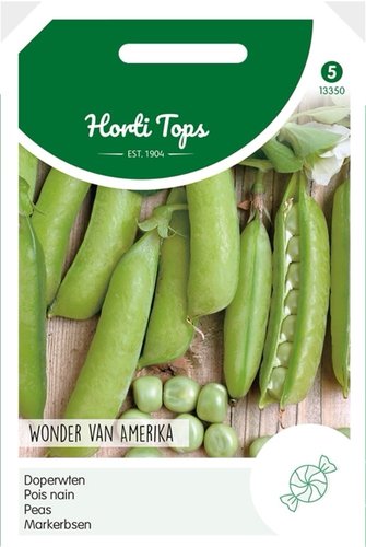 Horti Tops Doperwten Wonder Van Amerika, 100g - afbeelding 1