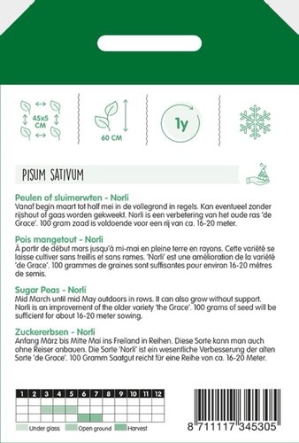 Horti Tops Peulen Norli, 100g - afbeelding 2