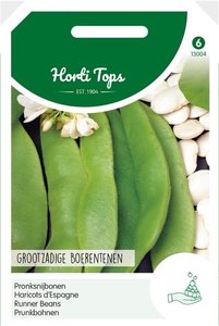 Horti Tops Pronksnijbonen grootzadig, Boerentenen, 100g - afbeelding 1