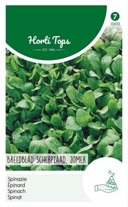 Horti Tops Spinazie Breedblad Zomer Scherpzaad, 250g - afbeelding 1