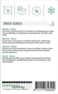 Horti Tops Spinazie Nores type Viking, 100g - afbeelding 2