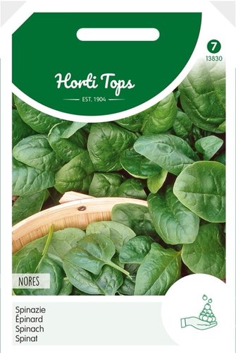 Horti Tops Spinazie Nores, type Viking, rondzadig, 250g - afbeelding 1