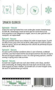 Horti Tops Spinazie Securo, rondzadig, 250g - afbeelding 2