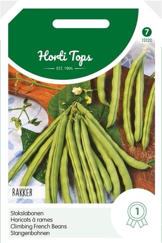 Horti Tops Stokslabonen Rakker, 100g - afbeelding 1
