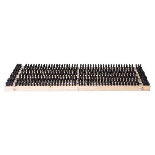 Houten deurmat