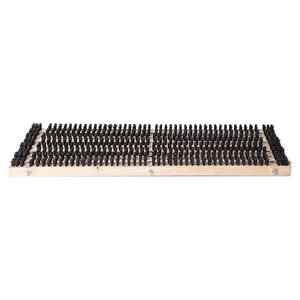 Houten deurmat