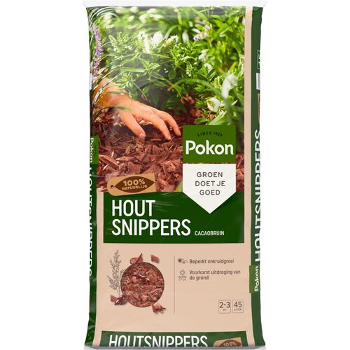 Houtsnippers Cacaobruin 45L - afbeelding 1