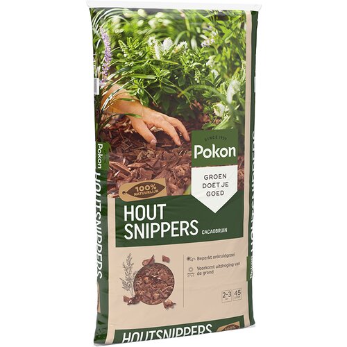 Pokon Houtsnippers Cacaobruin 45L - afbeelding 1