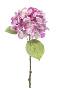 Hydrangea spray pink 47cm