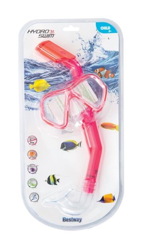 Hydro swim snorkelset lil glider 3 jr + - afbeelding 8