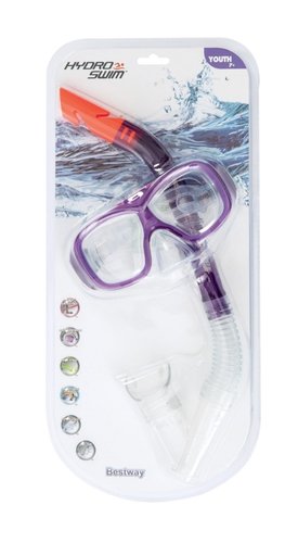 Hydro swim snorkelset pike 7 jr + - afbeelding 2