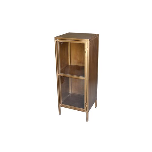 Ijzeren kast James H 100 x B 40 x D 36 cm bronze