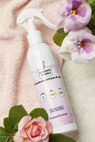 Il Bucato di Adele Parfum Textiel Spray Diamante Rosa 250ml - afbeelding 2