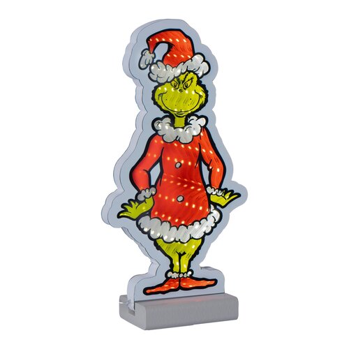 Infinity light Grinch kerstmanpak - H20cm