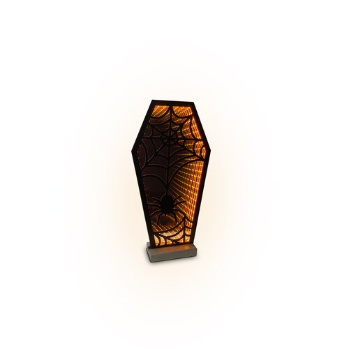 Infinity light Halloween gravestone H 40 cm orange (indoor)