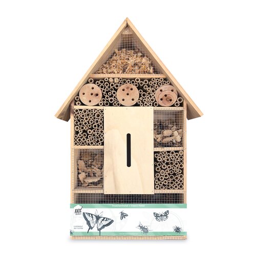 Insectenhotel hout 38 x 11 x 57 cm