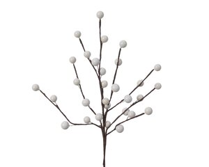 Insteekdecoratie foam - B15xH26cm Wit - afbeelding 1