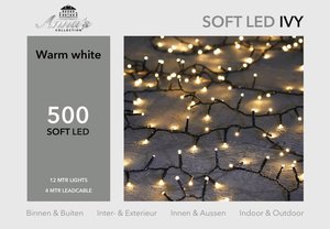 Anna's Collection SOFT LED IVY warm wit 500L - 12m