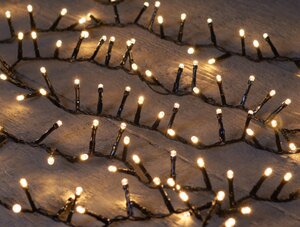 Anna's Collection kerstverlichting ivy warm wit 500 lampjes - L 12 m