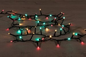 Anna's Collection kerstverlichting ivy multi 700 lampjes - L 16 m - afbeelding 2