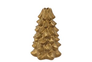 Jada Gold  x -Mas Tree Candle Holder Ass 19 x 12 cm - afbeelding 1