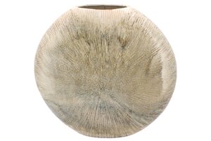Jada Green Active Glaze Oval Vaas 40 x 11 cm - afbeelding 1