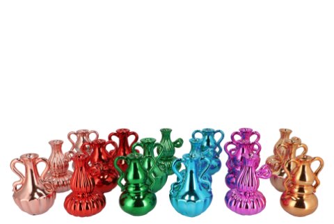 Jada Multi Colour Vaas Ass 12 x 12 x 18 cm - afbeelding 1