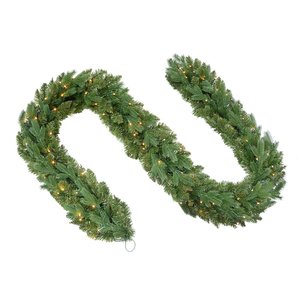 Janga Guirlande met LED Groen - L 270 x D 25 cm