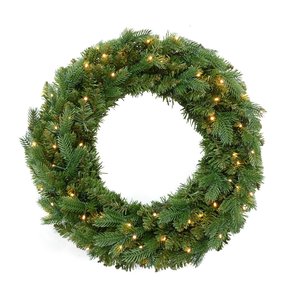 Janga Kerstkrans met LED Groen - Ø 60 cm