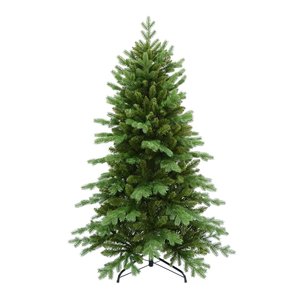 Evergreen Janga SLIM kunstkerstboom groen - H 120 x D 92 cm - afbeelding 1