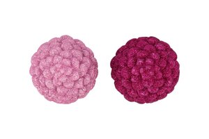 Jingle Fuchsia/Pink Pinecone Ass 7 x 7 x 10 cm - afbeelding 2