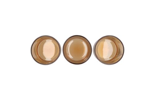 Jolly Transparent Brown T-Light Ass 7 x 8 cm - afbeelding 2