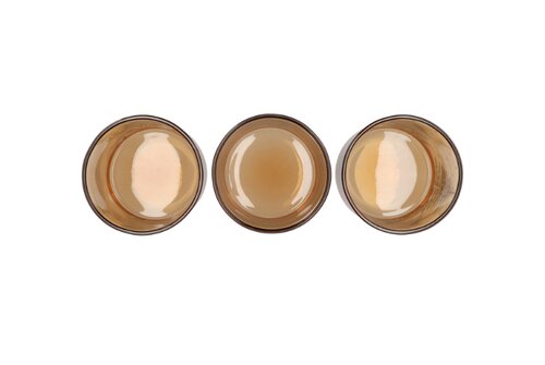 Jolly Transparent Brown T-Lights Ass 9 x 10 cm - afbeelding 2