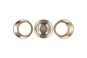 Jolly Transparent White/Gold T-Lights Ass 9 x 10 cm - afbeelding 2