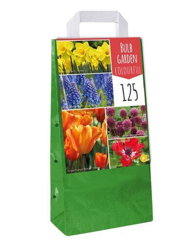 JUB Holland Tas met bollen Bulb Garden Colourful
