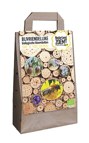 JUB Holland Tas met een mengsel van bloembollen. Biologisch geteeld.