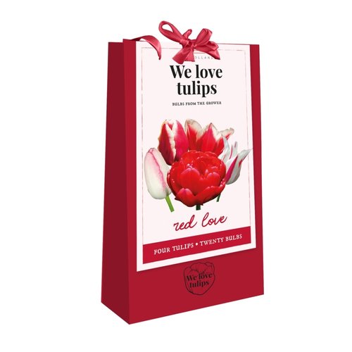 JUB Holland Tas We Love Tulips, Red Love