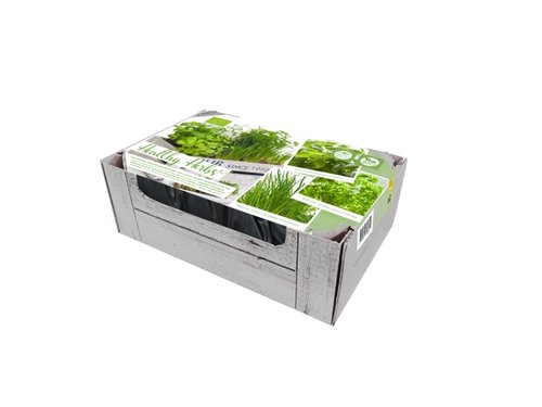 JUB Holland Kartonnen Kratje Healthy Herbs Mix (Bio)