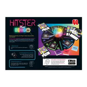 Hitster Bingo verpakking achterkant