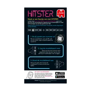 Hitster verpakking achterkant
