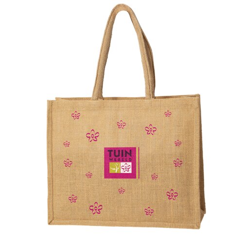 Jute tas B 40 x H 35 cm Tuinwereld