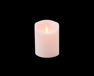 Anna's Collection kaars bewegende vlam - H 10 x D 7.5 cm